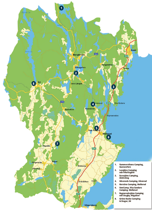 KARTA | Camping Dalsland